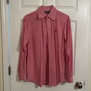 Southern Marsh - M - Red & White Button Down